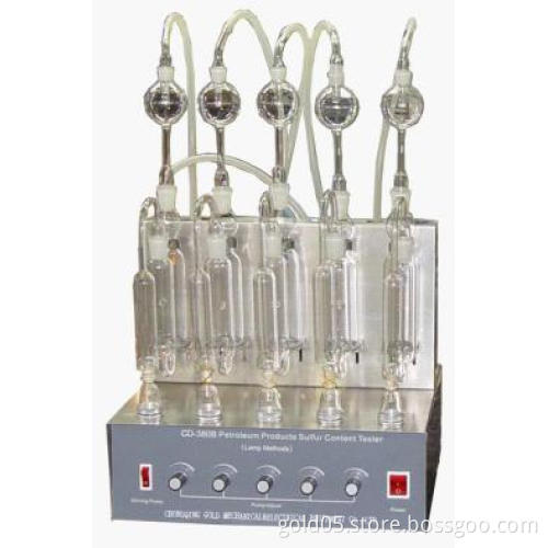 GD-380B Sulphur Content Tester(Lamp Method) Of Petroleum Products
